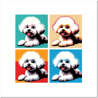 Bichon Frisé Pop Art - Dog Lover Gifts Posters and Art